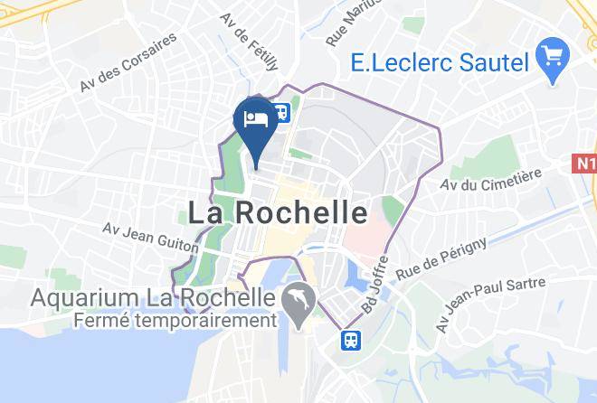 Charente Maritime - Hotel Le Champlain Maps