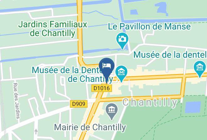 Oise - Hotel Le Chantilly 3 Etoiles Maps