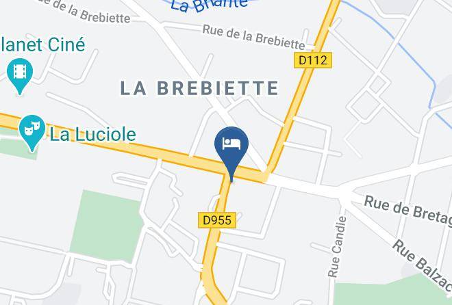 Orne - Hotel Le Chapeau Rouge Maps