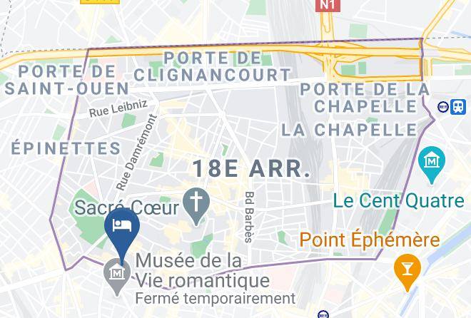 Paris - Hotel Le Chat Noir Maps