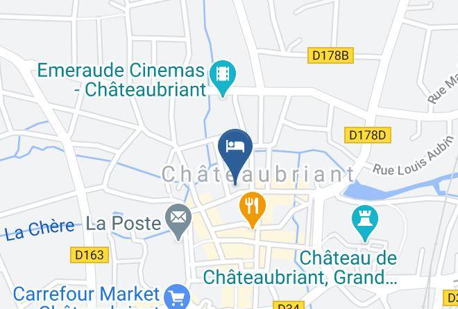 Loire Atlantique - Hotel Le Chateaubriant Maps