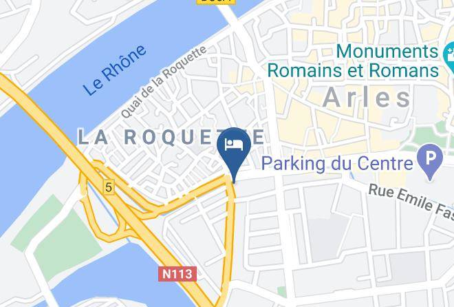Bouches Du Rhone - Hotel Le Cheval Blanc Maps