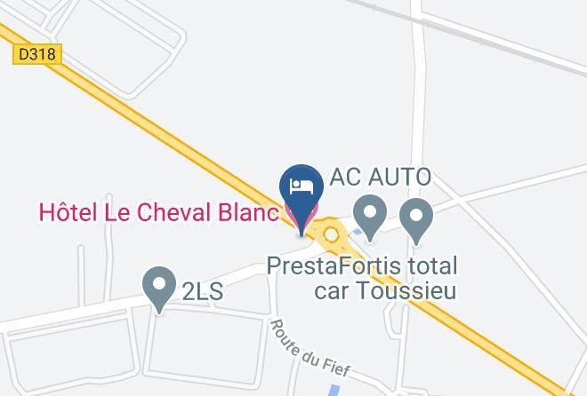 Rhone - Hotel Le Cheval Blanc Maps