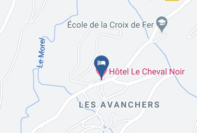 Hotel Le Cheval Noir Map