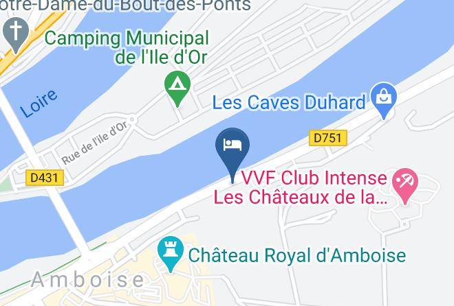 Indre Et Loire - Hotel Le Choiseul Maps