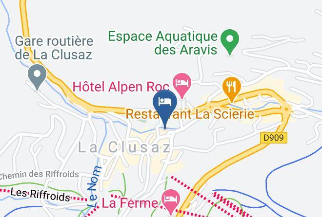 Haute Savoie - Hotel Le Christiania Maps