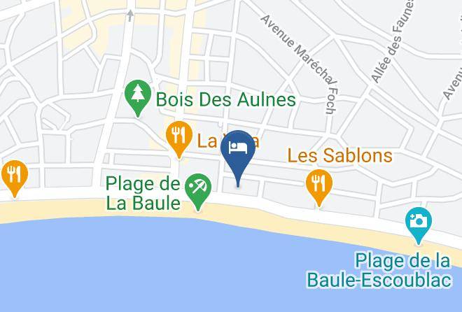 Loire Atlantique - Hotel Le Christina Maps