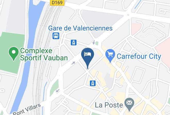 Hotel Le Clemenceau Map