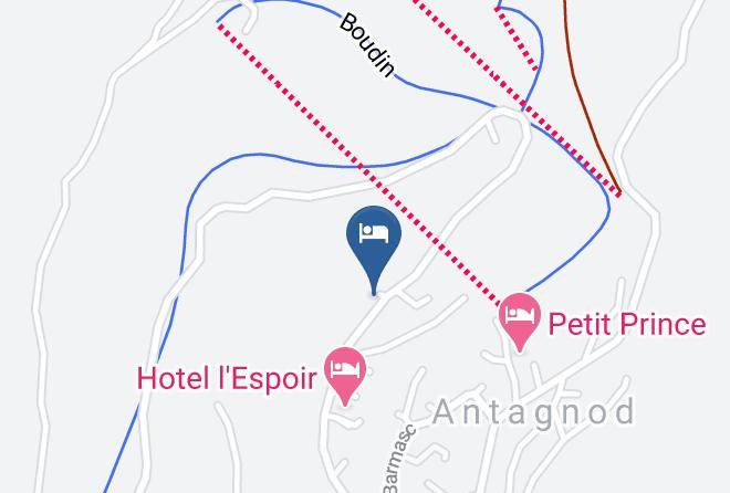 Aosta - Hotel Le Clocher Maps