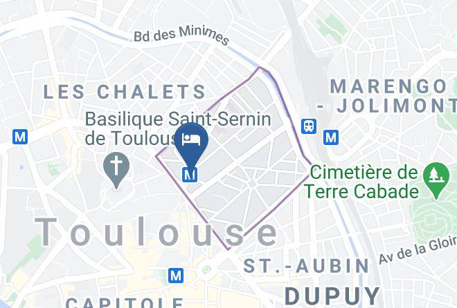 Haute Garonne - Hotel Le Clocher De Rodez Maps