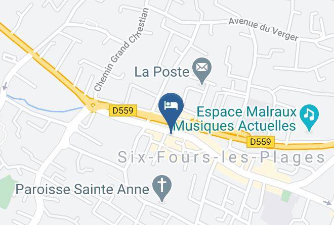 Var - Hotel Le Clos Des Pins Maps