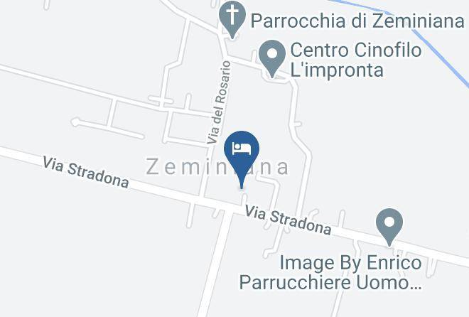 Padua - Hotel Le Colombelle Maps