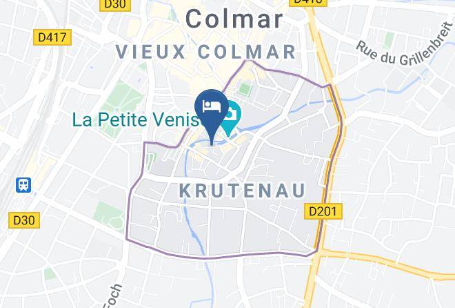 Haut Rhin - Hotel Le Colombier Suites Maps