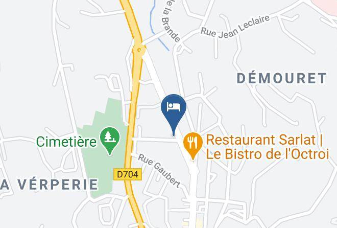 Dordogne - Hotel Le Compostelle Maps