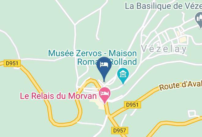 Yonne - Hotel Le Compostelle Maps