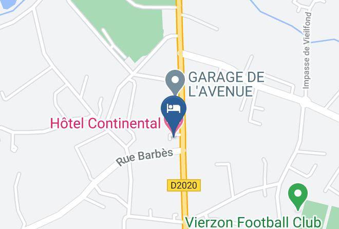Cher - Hotel Continental Maps