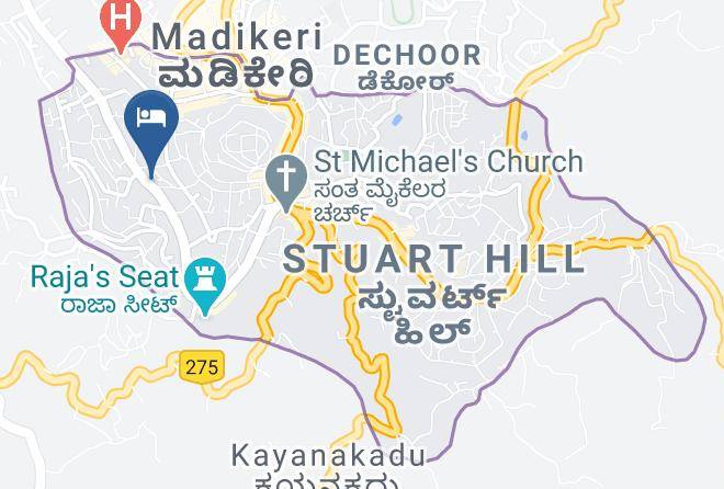 Madikeri - Hotel Le Coorg Maps