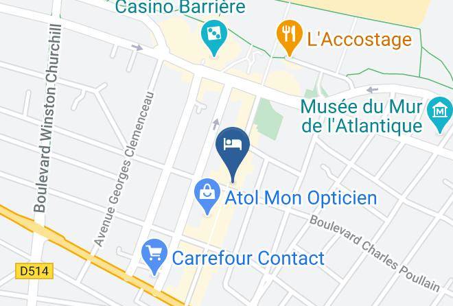 Calvados - Hotel Le Cosy Ouistreham Normandie Maps