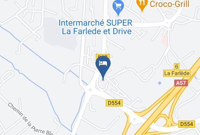 Var - Hotel Le Coudon 83210 La Farlede Maps