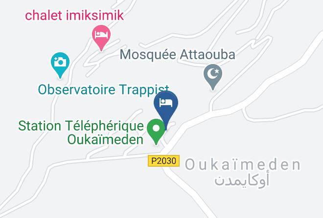 Marrakesh Tensift El Haouz - Hotel Le Courchevel Maps