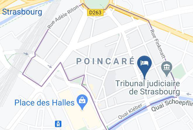 Bas Rhin - Hotel Couvent Du Franciscain Maps