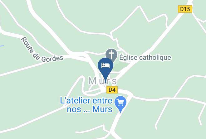 Vaucluse - Hotel Le Crillon Maps