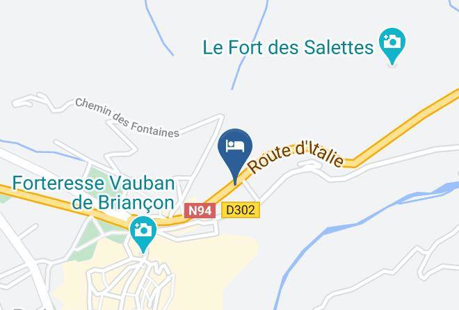 Hautes Alpes - Hotel Le Cristol Maps