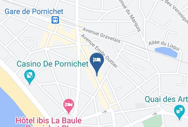 Loire Atlantique - Hotel Le Danicheff Maps