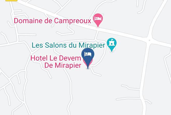 Bouches Du Rhone - Hotel Le Devem De Mirapier Maps