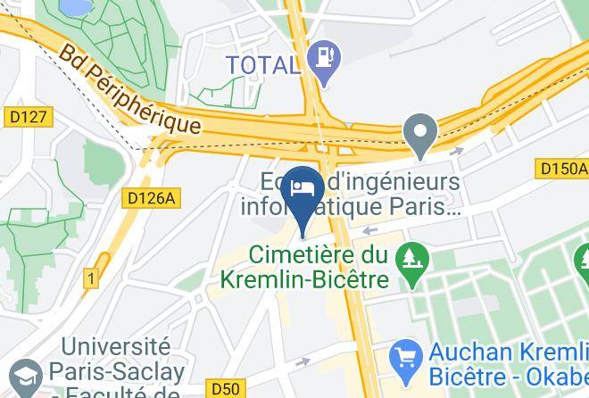 Val De Marne - Hotel Le Diplomate Maps
