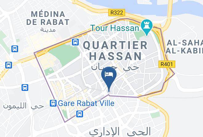 Rabat - Hotel Le Diwan Rabat Mgallery Maps