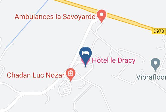 Saone Et Loire - Hotel Le Dracy Maps
