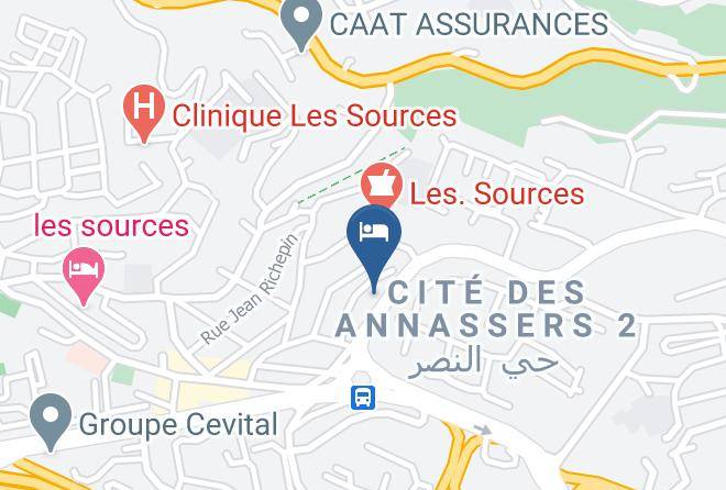Algiers - Hotel Le Faubourg Alger Maps