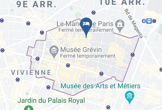 Paris - Hotel Le Faubourg Paris Maps