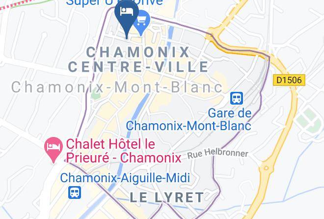 Hotel Le Faucigny Map
