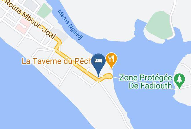 Mbour - Hotel Le Finio Maps