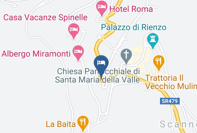L Aquila - Albergo Le Focette Maps