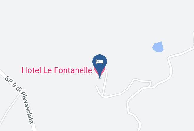 Siena - Hotel Le Fontanelle Maps
