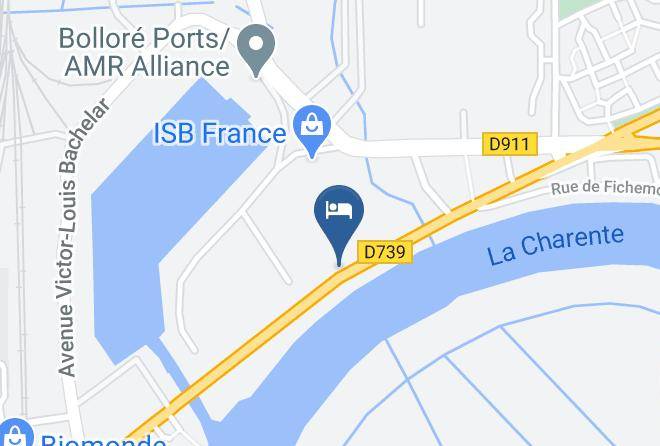 Charente Maritime - Hotel Le Forban Maps