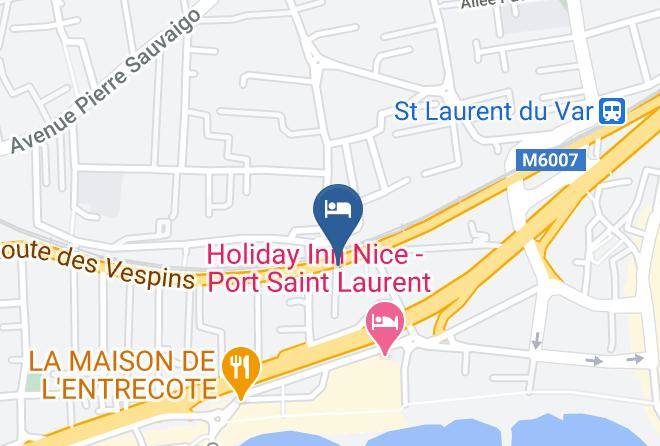 Maritime Alps - Hotel Le Gabian Maps