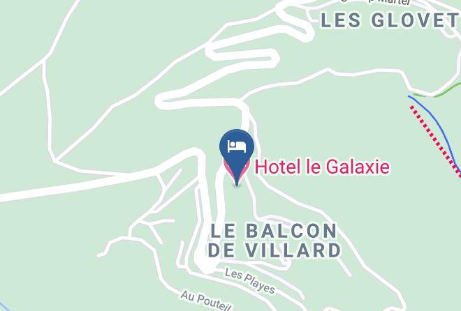 Isere - Hotel Le Galaxie Maps