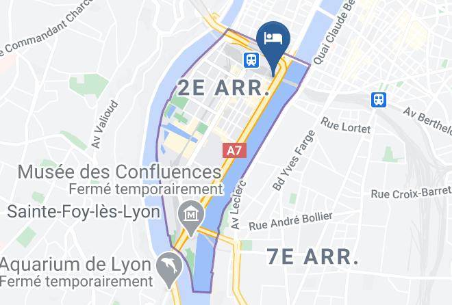 Rhone - Hotel Le Geneve Maps