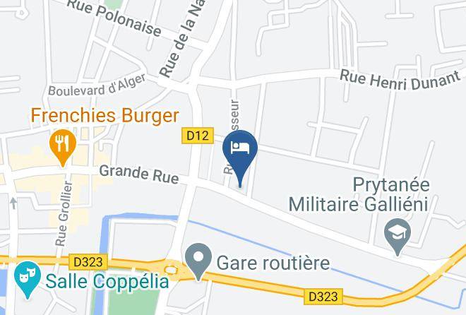 Sarthe - Hotel Le Gentleman La Fleche 3 Etoiles Maps
