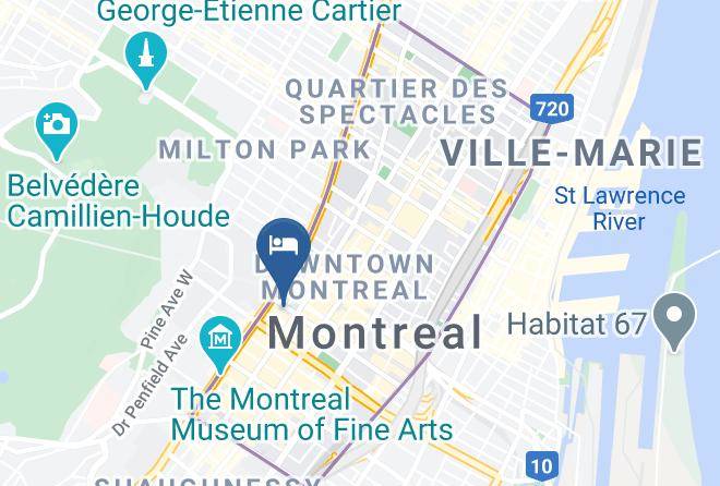 Montreal - Hotel Le Germain Montreal Maps