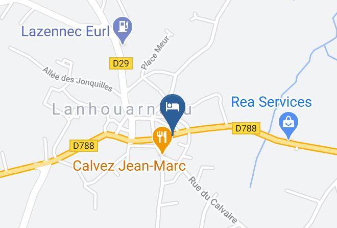 Finistere - Hotel Le Goff Maps