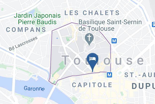 Haute Garonne - Hotel Le Grand Balcon Maps