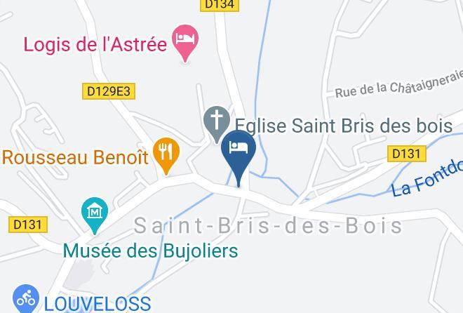 Hotel Le Grand Chene Map