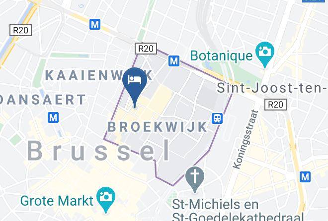 Brussels - Hotel Le Grand Colombier Maps