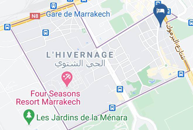 Marrakesh - Hotel Le Grand Imilchil Maps