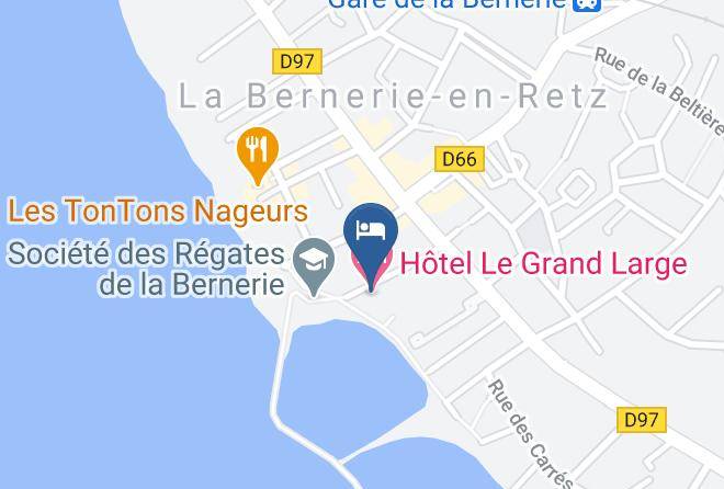Loire Atlantique - Hotel Le Grand Large Maps